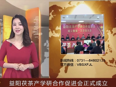 益陽茯茶產(chǎn)學(xué)研合作促進會成立大會隆重舉行